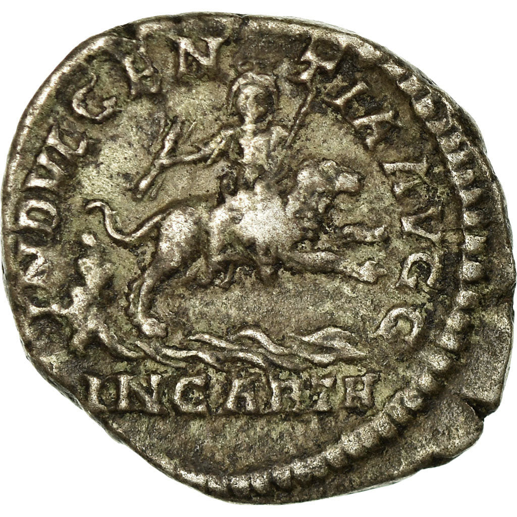 Coin, Caracalla, Denarius, 201-210, Rome, EF(40-45), Silver, RIC:130a