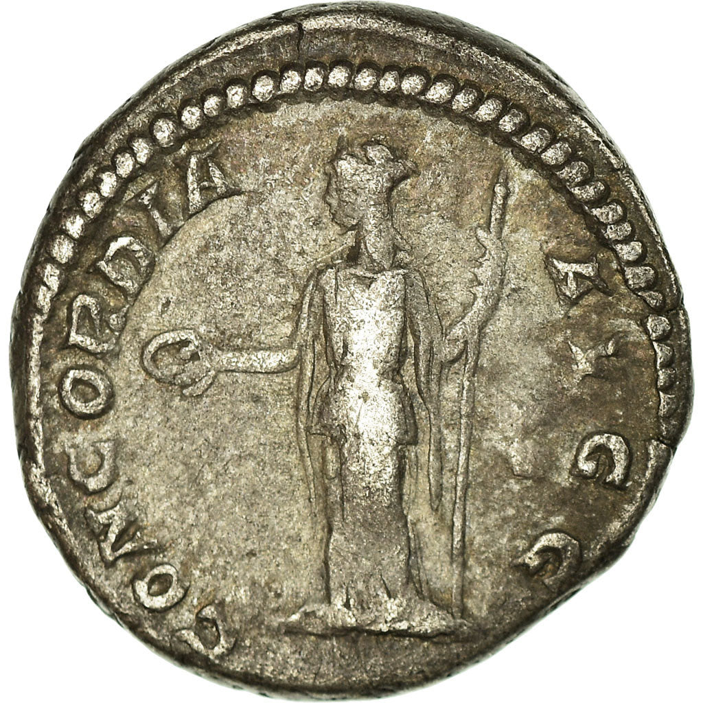 Moneta, Plautilla, Denarius, Rome, AU(50-53), Srebro, RIC:363