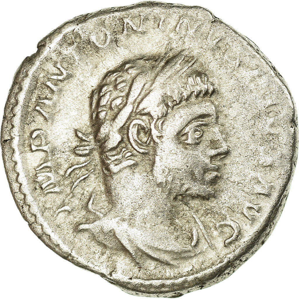 Münze, Elagabalus, Denarius, 221, Roma, SS+, Silber, RIC:88
