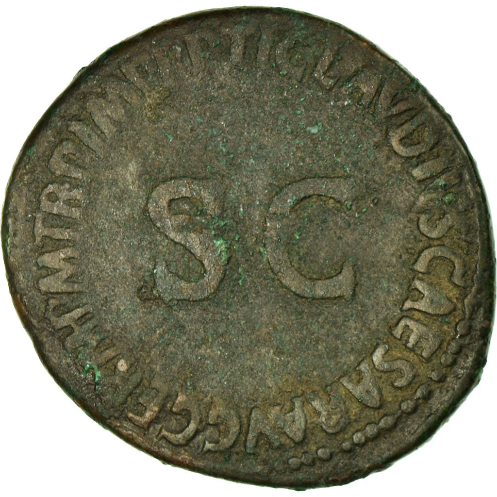 Moneta, Germanicus, As, Roma, MB+, Bronzo, RIC:106