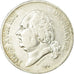 Moneta, Francja, Louis XVIII, Louis XVIII, 5 Francs, 1823, Paris, VF(30-35)