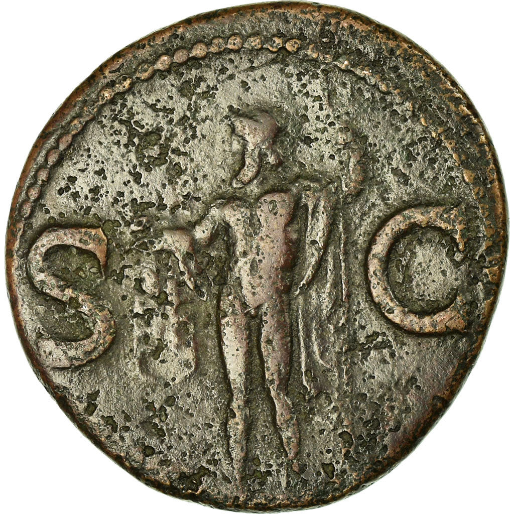 Moneta, Agrippa, As, Rome, BB, Bronzo, RIC:58