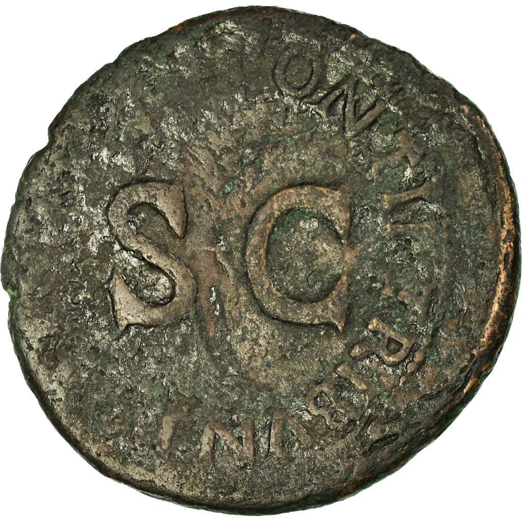 Münze, Drusus, As, 22-23 AD, Rome, SS, Bronze, RIC:45
