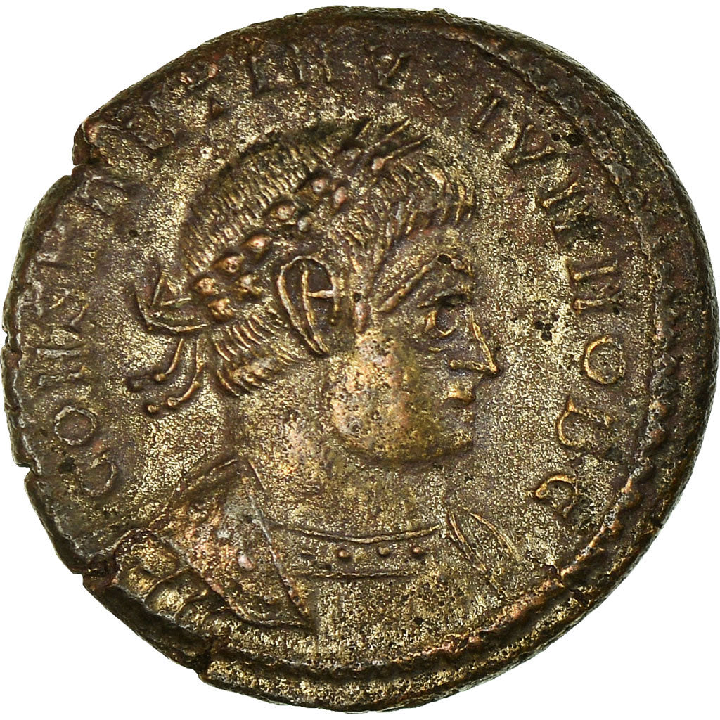 Moneta, Constantine II, Nummus, 330-331, Lyon, MB, Rame, RIC:244