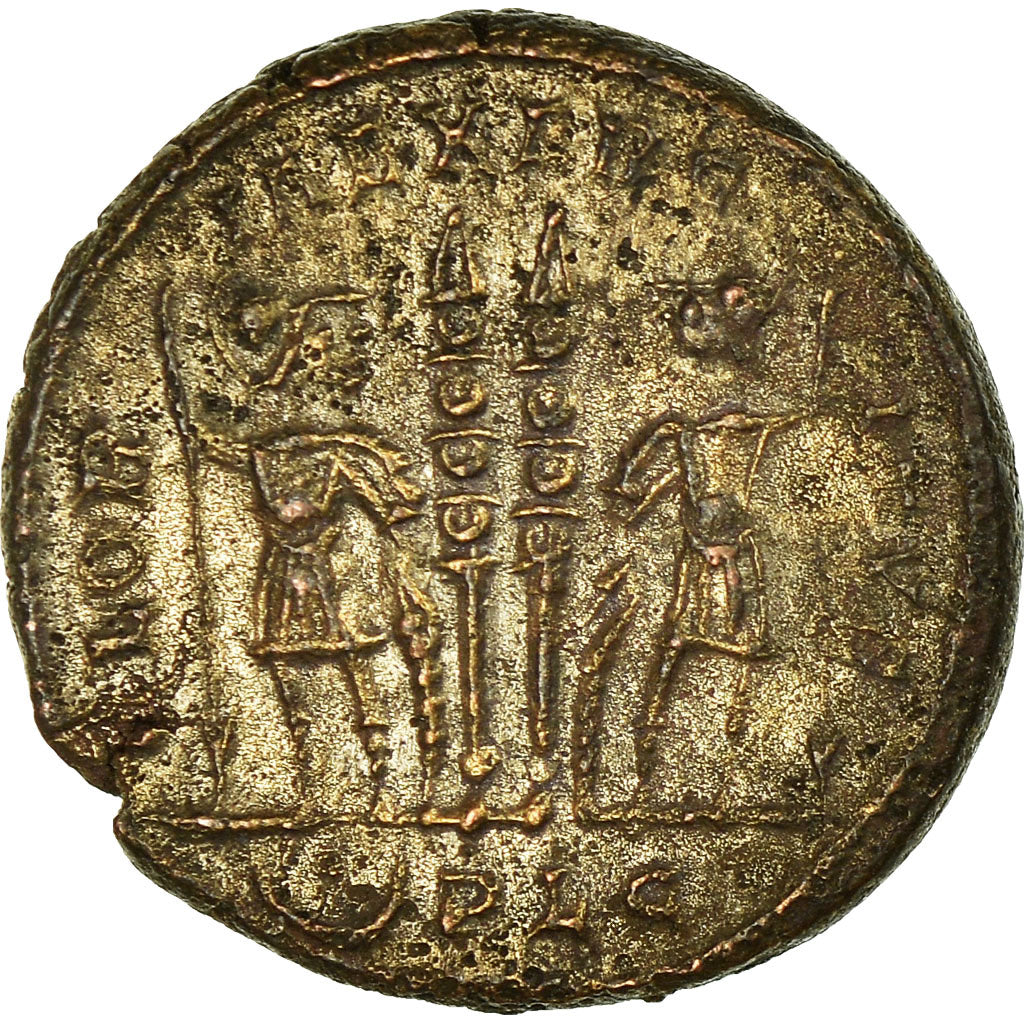 Moneta, Constantine II, Nummus, 330-331, Lyon, MB, Rame, RIC:244