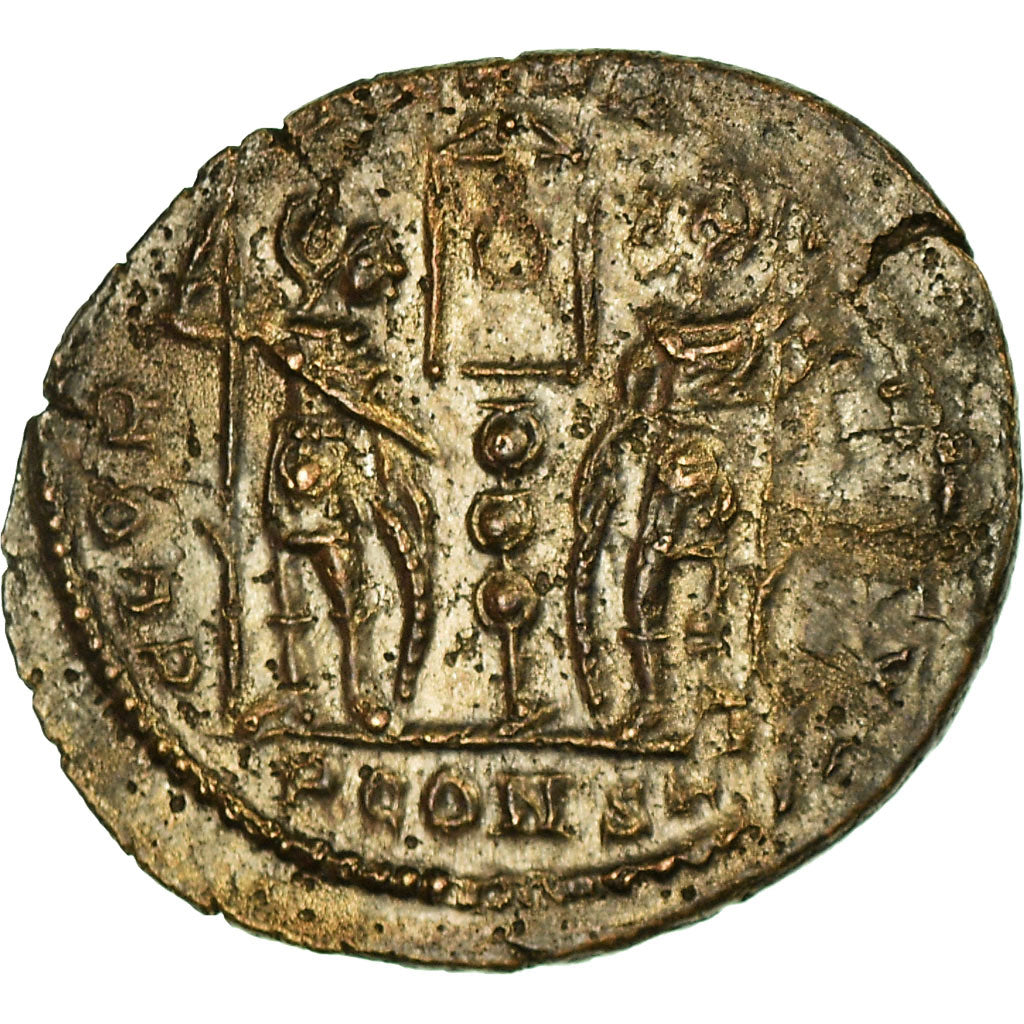 Münze, Constantine II, Nummus, Arles, S+, Kupfer, RIC:359