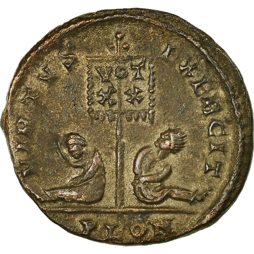 Coin, Constantine II, Nummus, London, AU(50-53), Copper, RIC:198