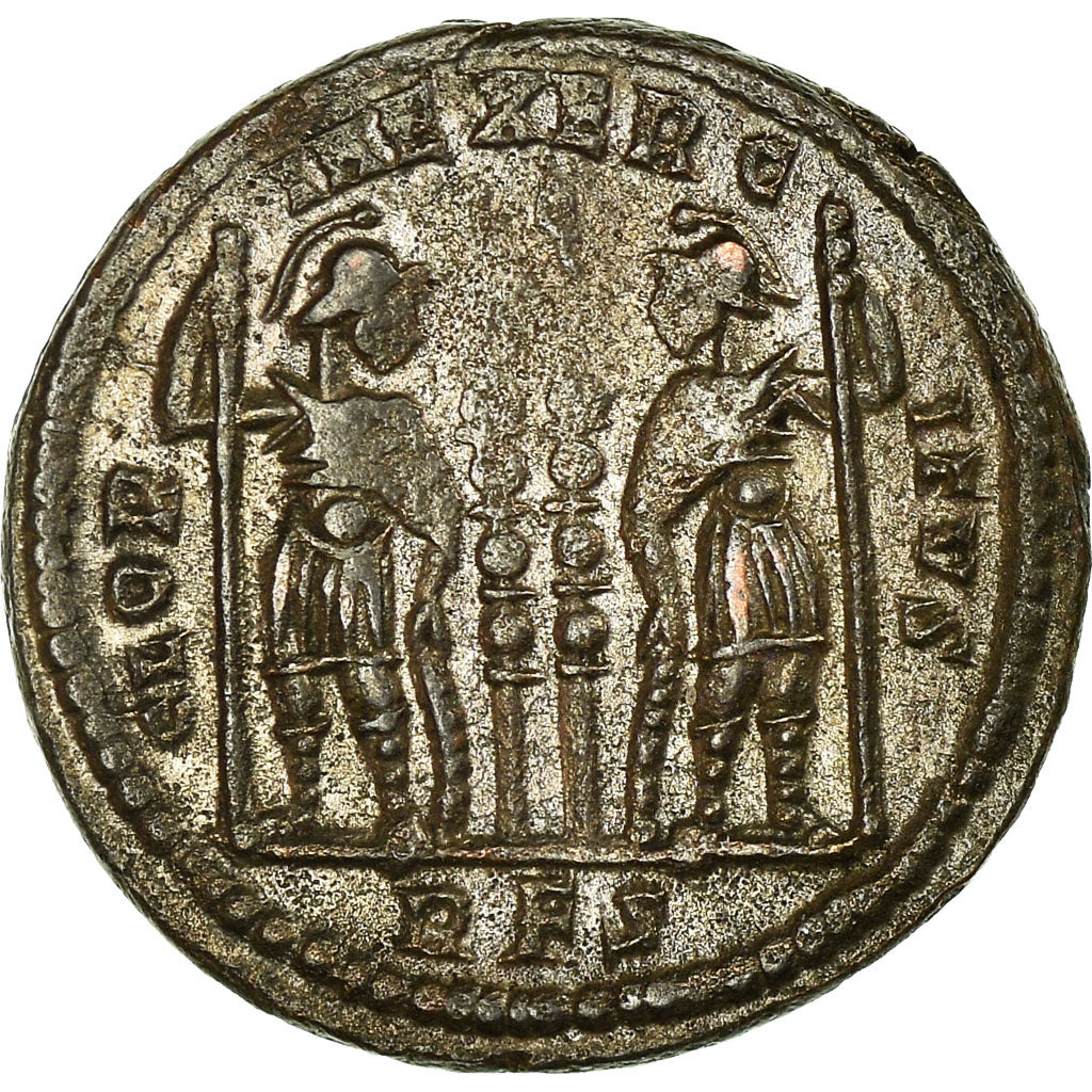 Moneta, Constantine II, Nummus, Rome, Rare, MB+, Rame, RIC:328