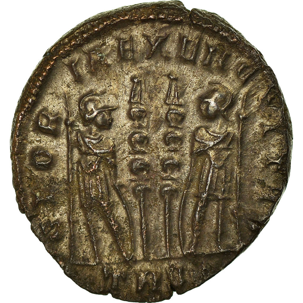 Münze, Constantine II, Nummus, Trier, S+, Kupfer, Cohen:122