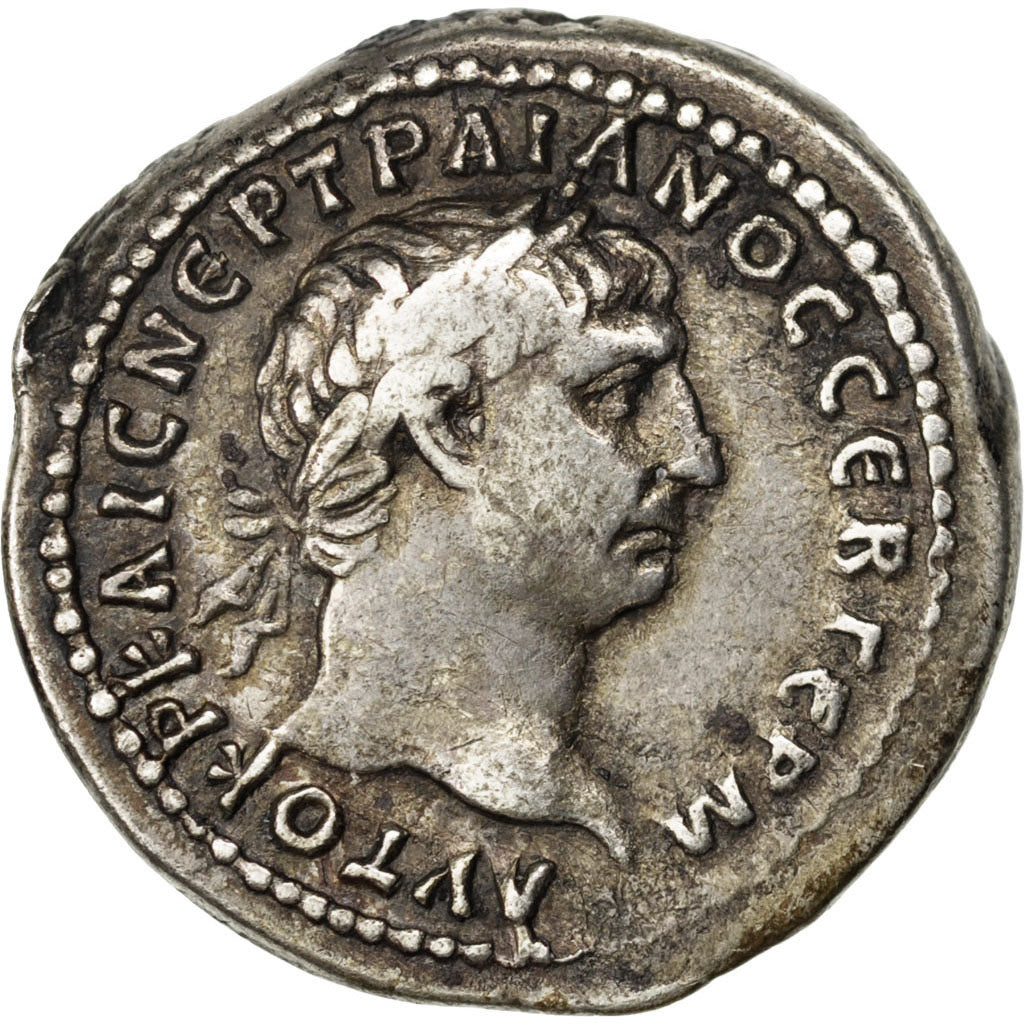Trajan, Tridrachm, AU(50-53), Silver, 10.80