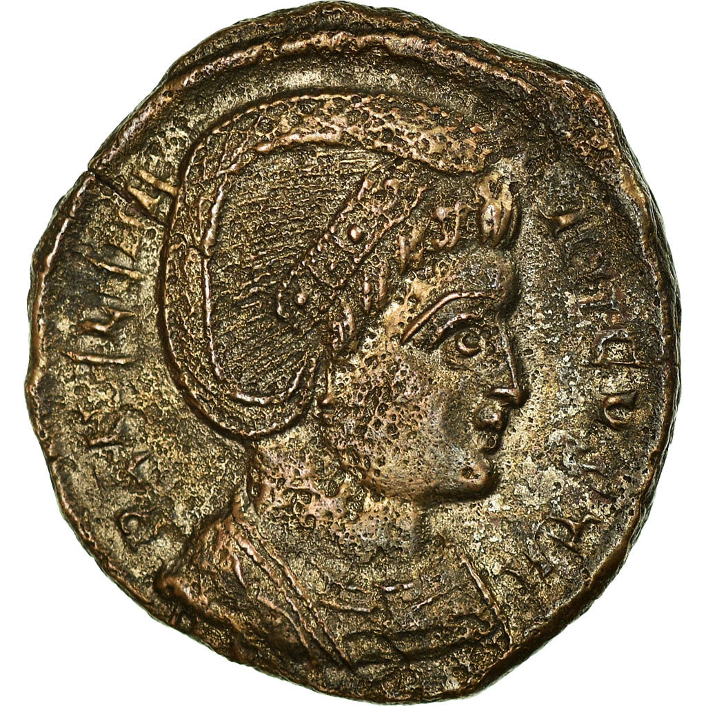 Munten, Hélène, Follis, Trier, ZF+, Bronze, RIC:508