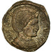 Münze, Helena, Follis, Trier, SS+, Bronze, RIC:508