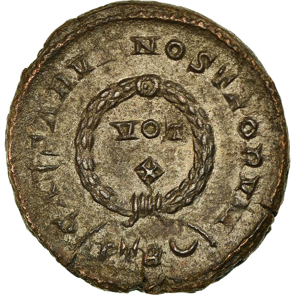 Coin, Crispus, Follis, Trier, AU(50-53), Bronze, RIC:431