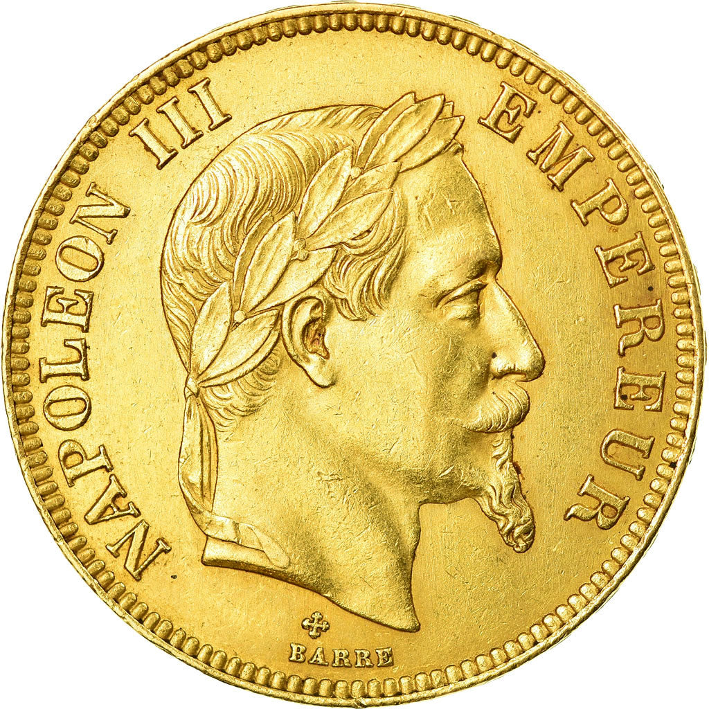 Monnaie, France, Napoleon III, Napoléon III, 100 Francs, 1869, Strasbourg, SUP