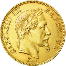 Monnaie, France, Napoleon III, Napoléon III, 100 Francs, 1869, Strasbourg, SUP