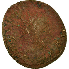 Münze, Tetricus I, Antoninianus, Gallic imitation, SS, Billon