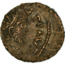 Münze, Tetricus I, Antoninianus, Gallic imitation, S+, Billon