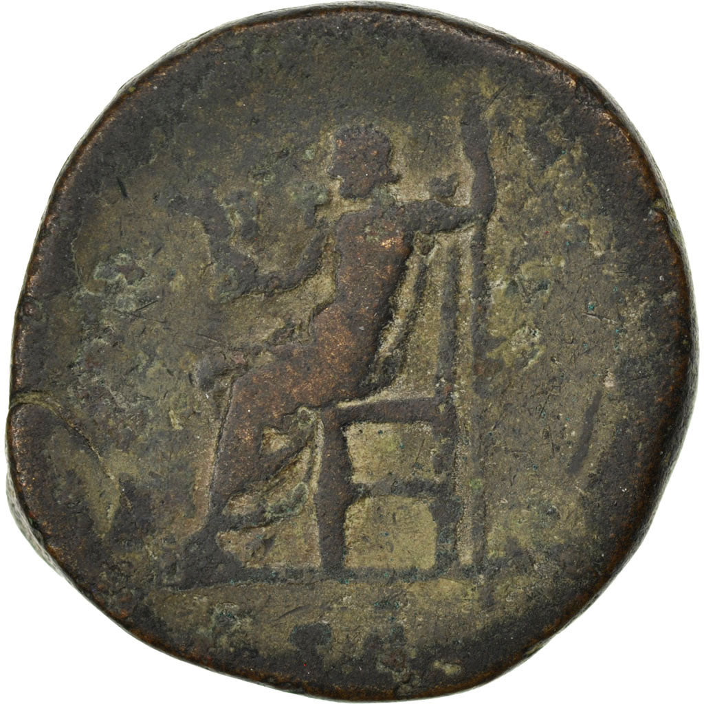 Monnaie, Marc Aurèle, Sesterce, B, Cuivre, Cohen:248
