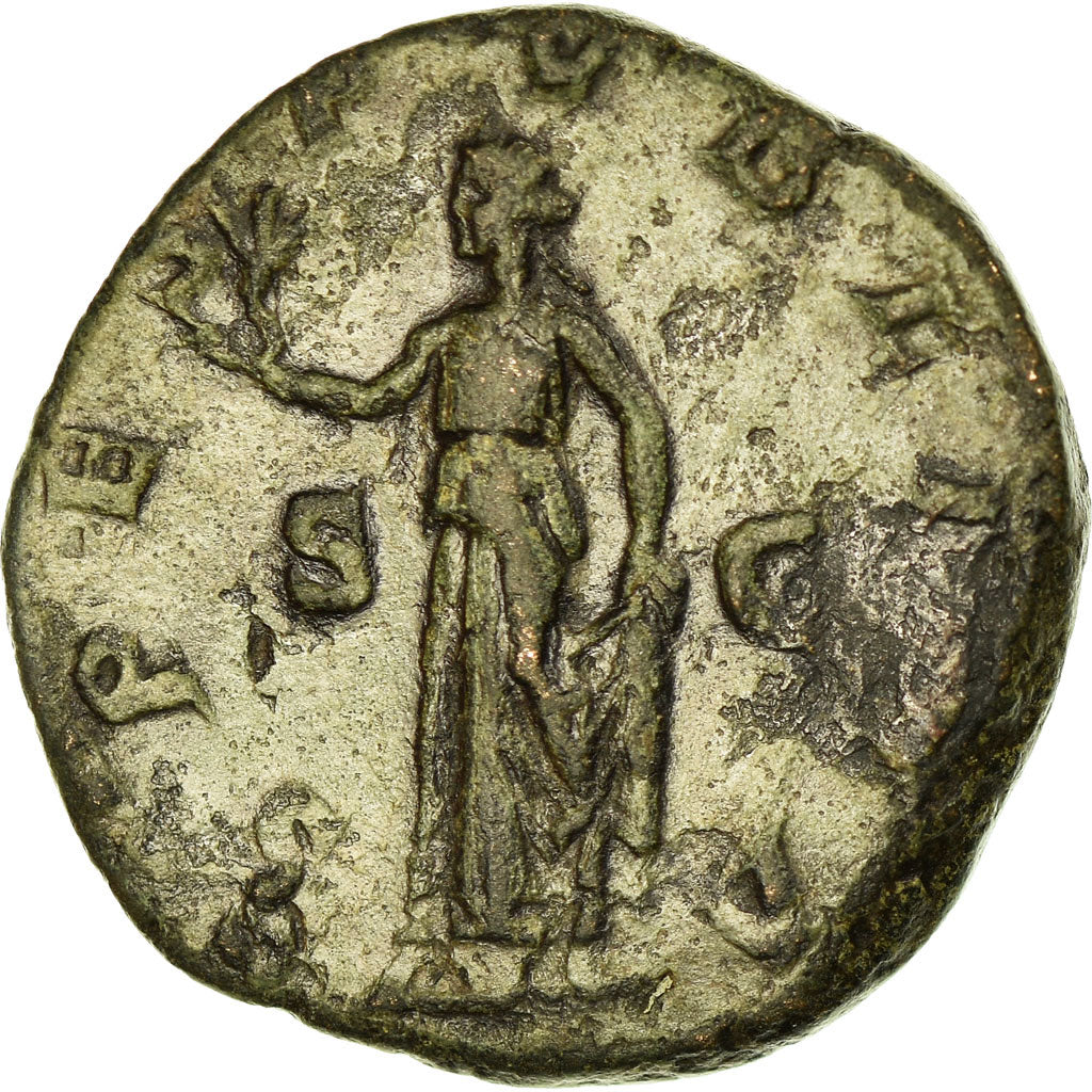 Moneta, Severus Alexander, Sesterzio, AD 232, Rome, BB, Bronzo, RIC:648