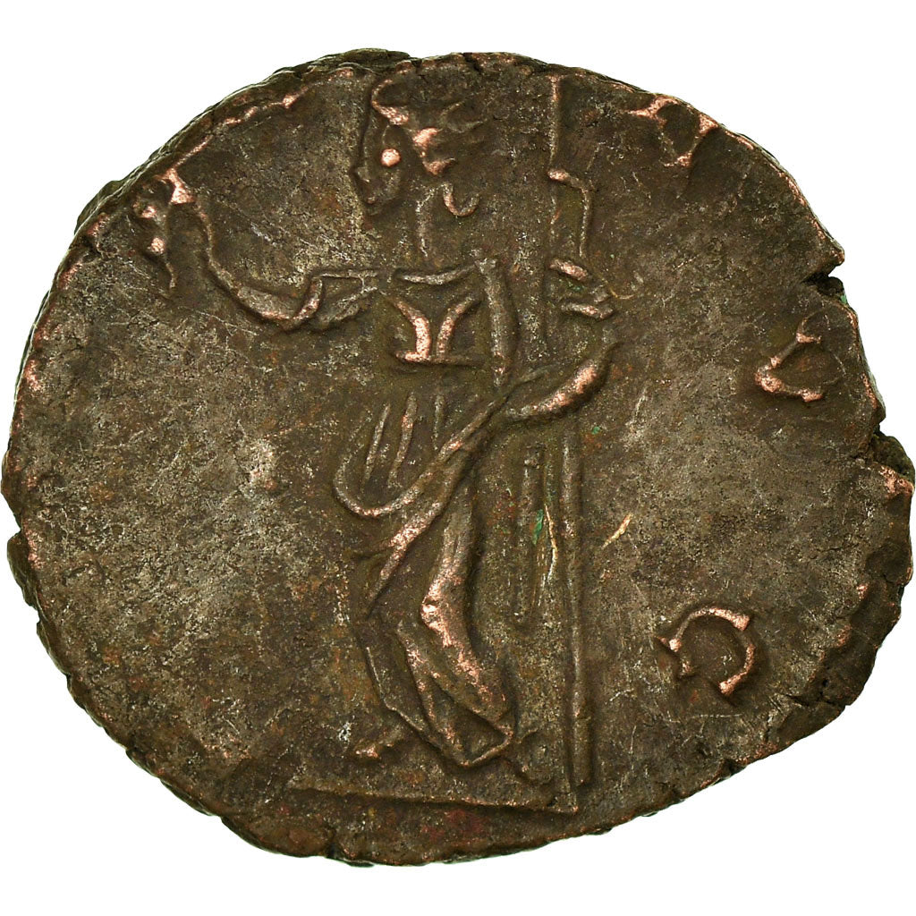 Coin, Tetricus I, Antoninianus, AD 272-274, Trier, VF(30-35), Billon, RIC:100