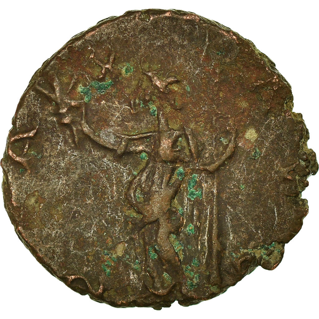 Coin, Tetricus I, Antoninianus, AD 272-274, Trier, VF(30-35), Billon, RIC:100