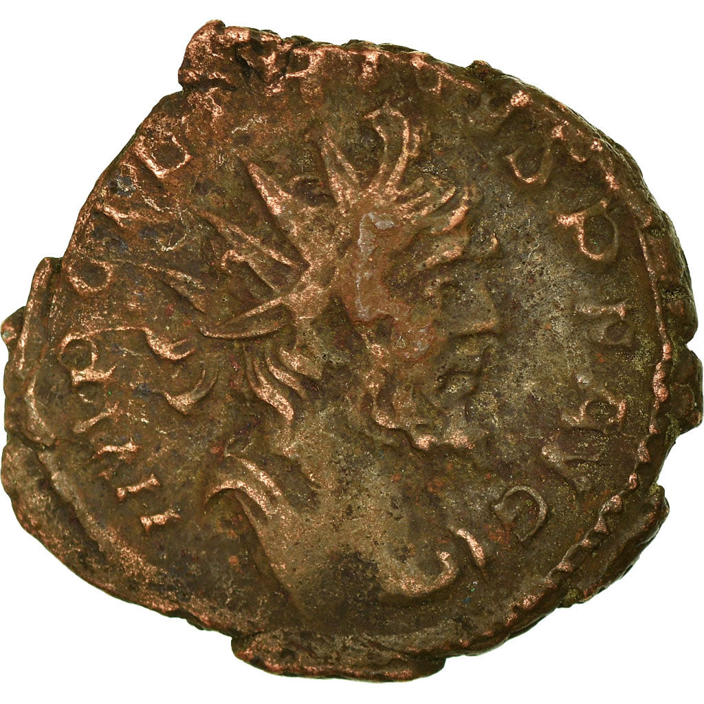 Coin, Tetricus I, Antoninianus, AD 272-274, Trier, VF(30-35), Billon, RIC:100