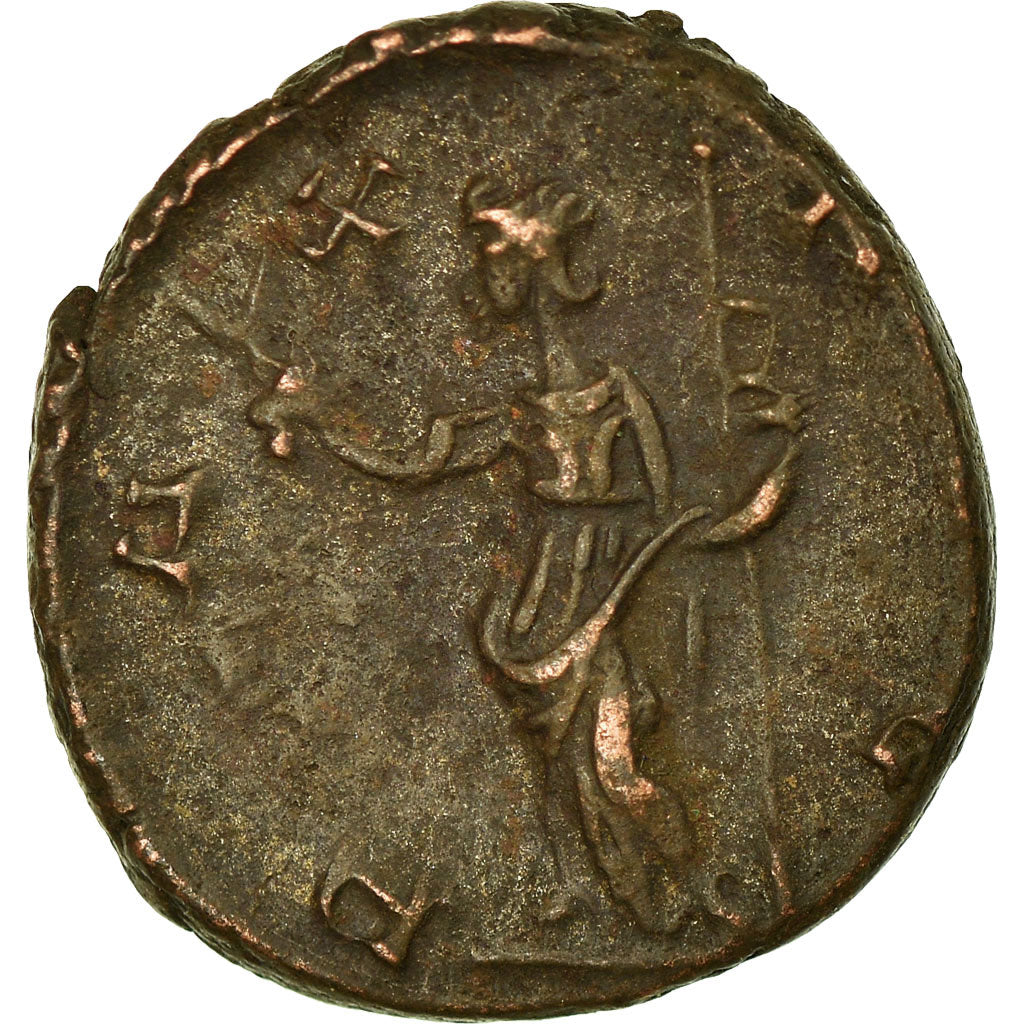 Coin, Tetricus I, Antoninianus, AD 272-274, Trier, VF(30-35), Billon, RIC:100