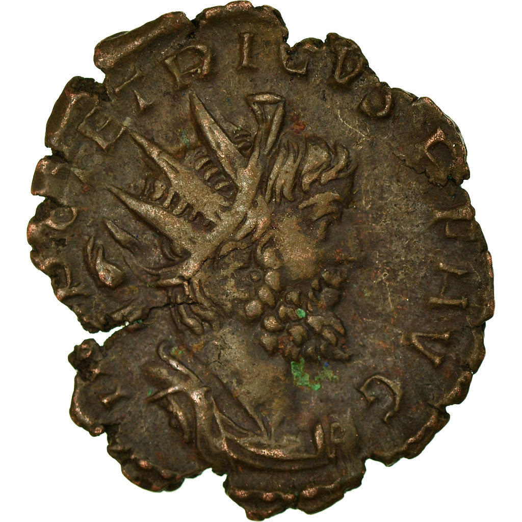 Moeda, Tetricus I, Antoninianus, AD 272-274, Trier, VF(30-35), Lingote, RIC:100