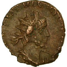 Coin, Tetricus I, Antoninianus, AD 272-274, Trier, VF(30-35), Billon, RIC:100