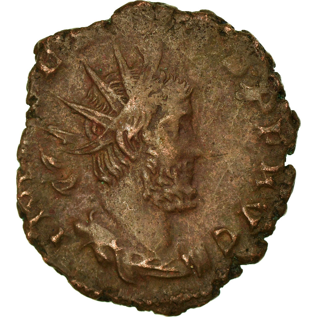 Coin, Tetricus I, Antoninianus, AD 272-274, Trier, VF(30-35), Billon, RIC:100