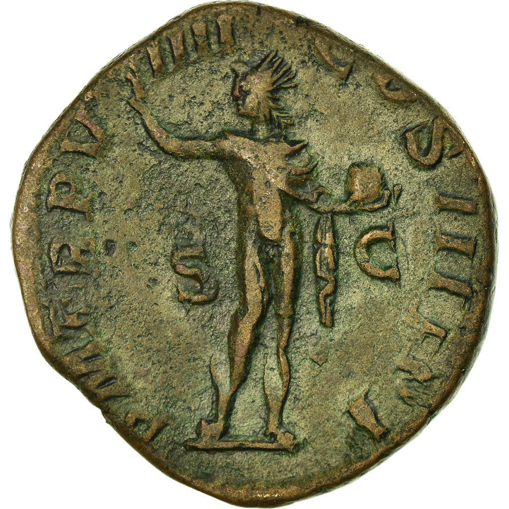Moneta, Severus Alexander, Sesterzio, Rome, BB, Bronzo, RIC:500