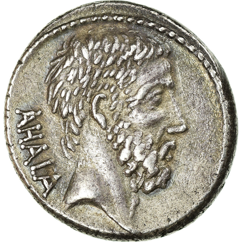Münze, Junia, Denarius, 54 BC, Rome, VZ+, Silber, Crawford:433/2
