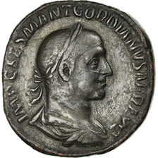 Coin, Gordian II, Sestertius, Rome, Very rare, EF(40-45), Bronze, RIC:8