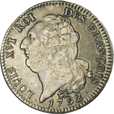 Münze, Frankreich, Écu de 6 livres françois, ECU, 6 Livres, 1792, Paris, SS