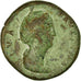 Moneda, Faustina I, Sestercio, Roma, BC+, Bronce, RIC:1106