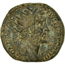 Coin, Antoninus Pius, Dupondius, Roma, VF(30-35), Copper, RIC:798