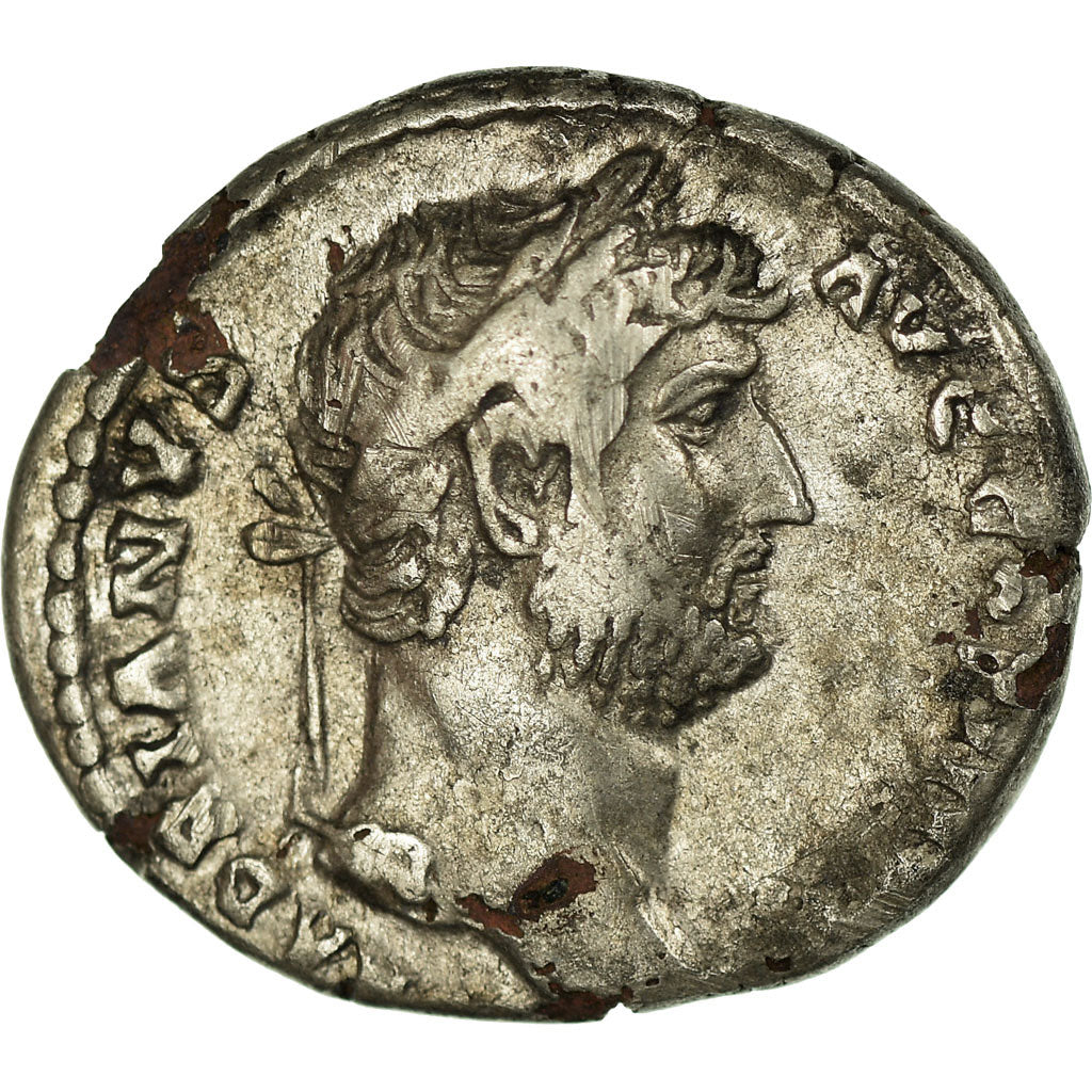 Moneta, Hadrian, Denarius, Roma, EF(40-45), Srebro, RIC:253