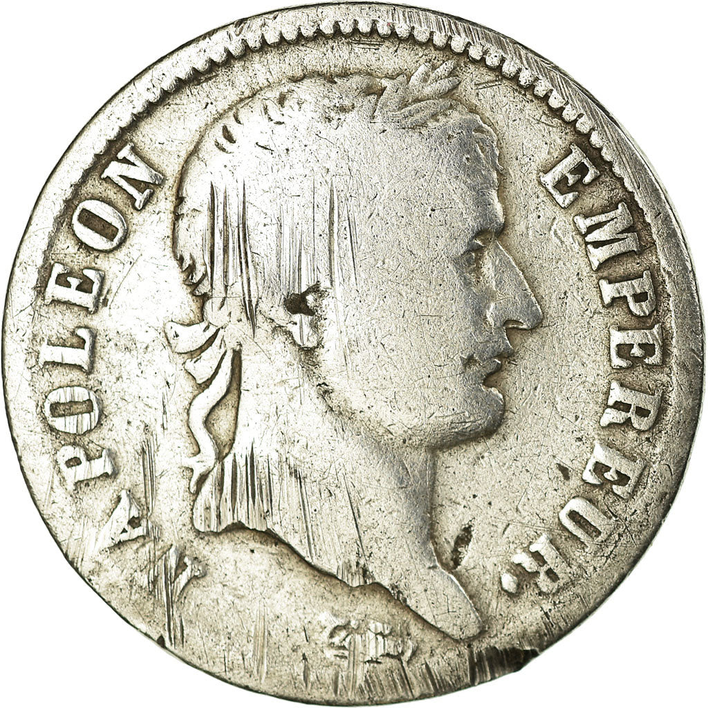 Münze, Frankreich, Napoléon I, Franc, 1808, Strasbourg, SGE+, Silber