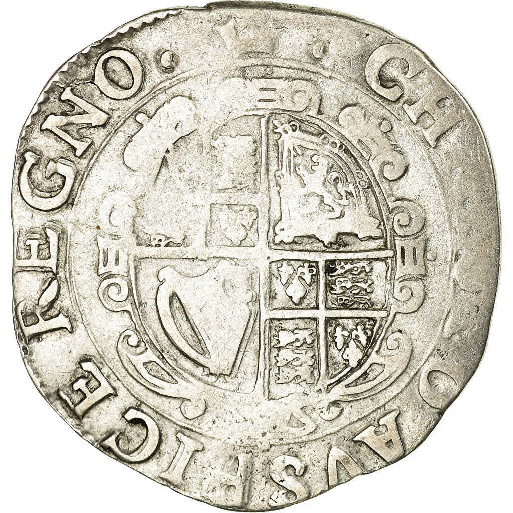 Monnaie, Grande-Bretagne, Charles I, Shilling, TB, Argent