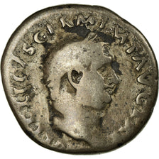 Moneta, Vitellius, Denarius, 69 AD, Rome, VF(30-35), Srebro, RIC:109