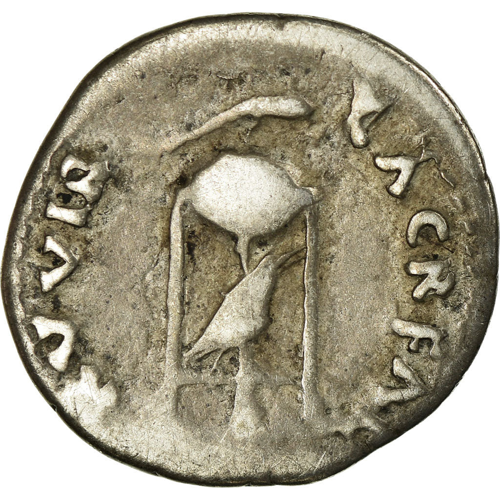 Moneta, Vitellius, Denarius, 69 AD, Rome, MB+, Argento, RIC:109