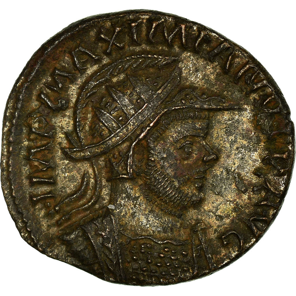 Munten, Maximus Hercules, Antoninianus, 289, Lyon - Lugdunum, PR, Billon
