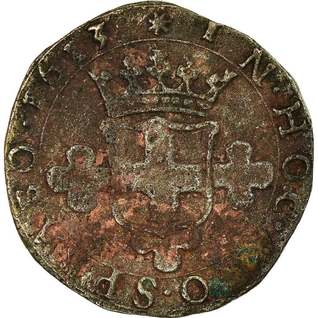 Coin, ITALIAN STATES, Carlo Emmanuele I, 2 Fiorini, 1613, Torino, VF(20-25)