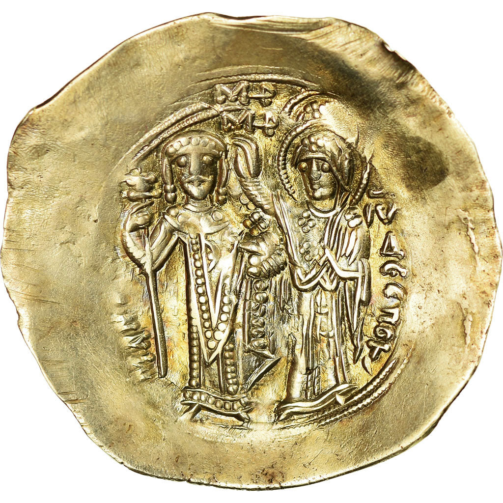 Moneta, Manuel I Comnenus, Aspron trachy, Constantinople, BB, Elettro