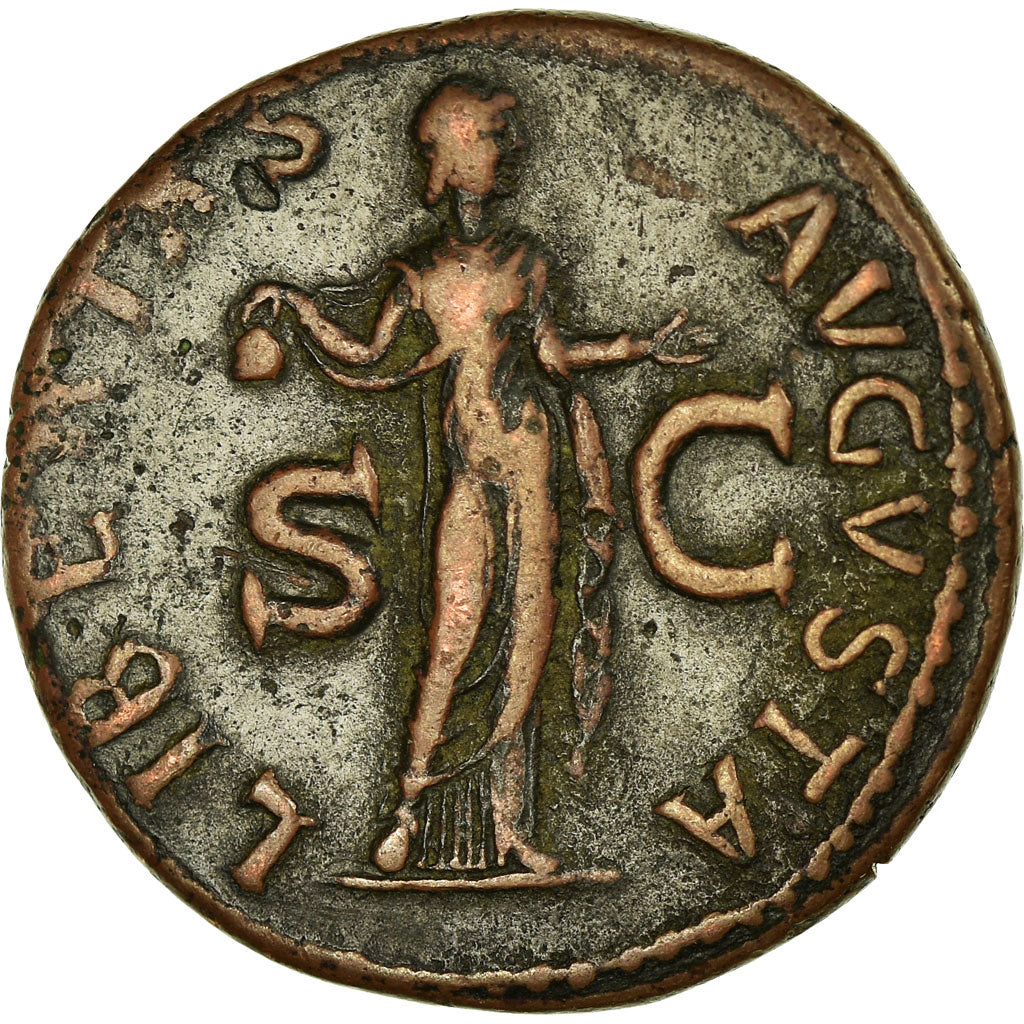 Münze, Claudius, As, 41-50, Rome, SS, Bronze, RIC:97