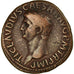 Münze, Claudius, As, 41-50, Rome, SS, Bronze, RIC:100
