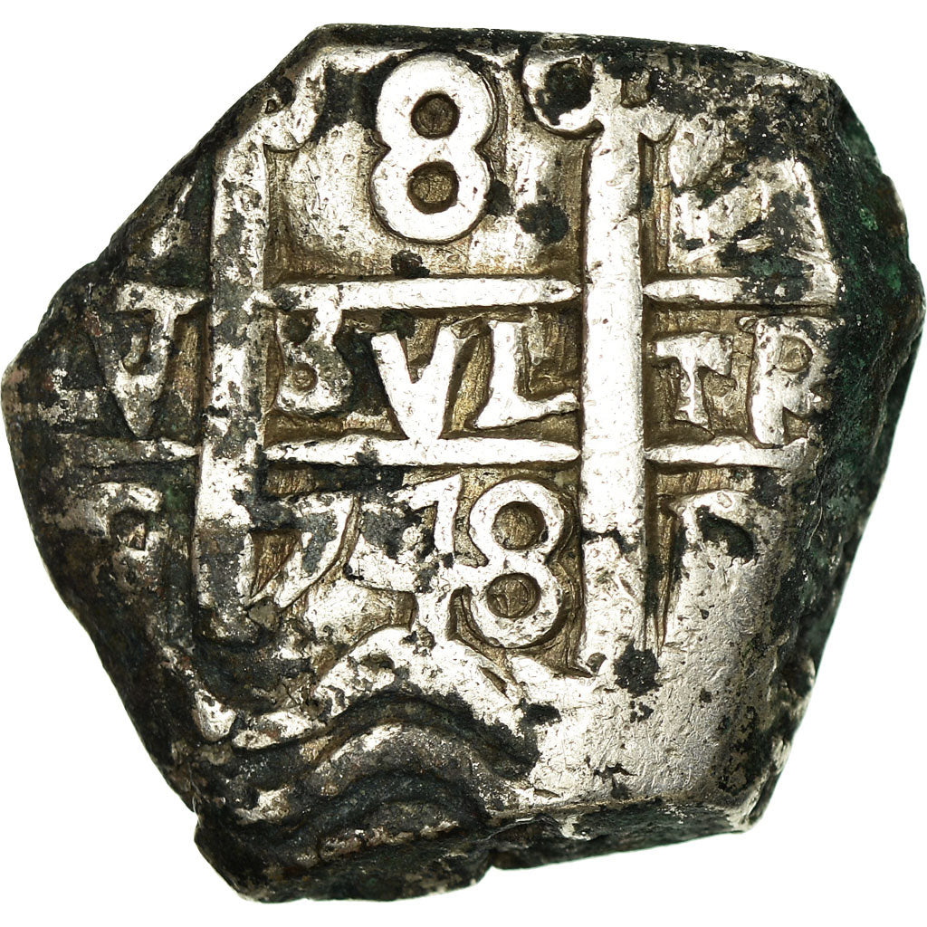Coin, Bolivia, Ferdinand VI, 8 Reales, 1748, Potosi, VF(30-35), Silver, KM:40