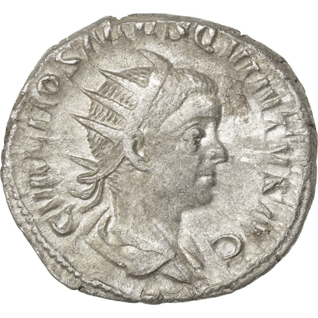 Monnaie, Hostilien, Antoninien, TTB+, Billon, Cohen:15