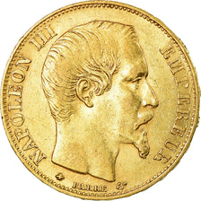 Moneta, Francja, Napoleon III, Napoléon III, 20 Francs, 1860, Strasbourg