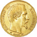Moneta, Francja, Napoleon III, Napoléon III, 20 Francs, 1860, Strasbourg